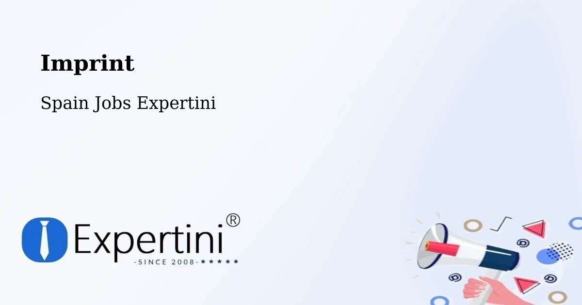 Imprint – Tomares - Spain Jobs Expertini